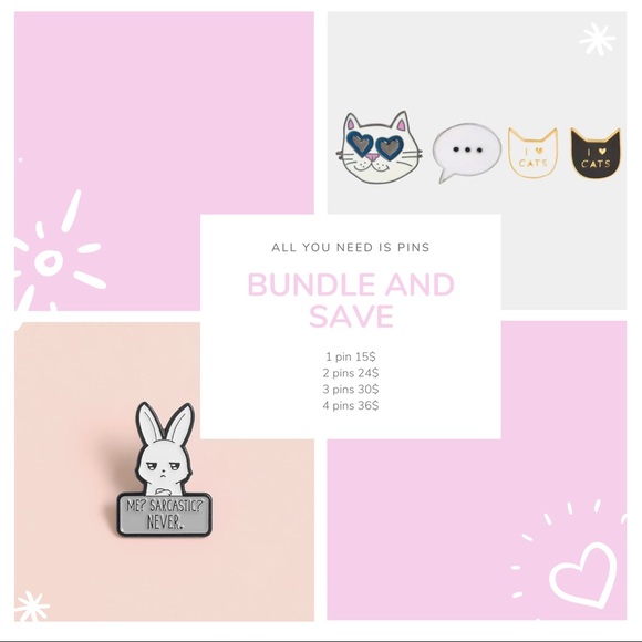 Cat Lady Enamel Pin - Picture 3 of 4